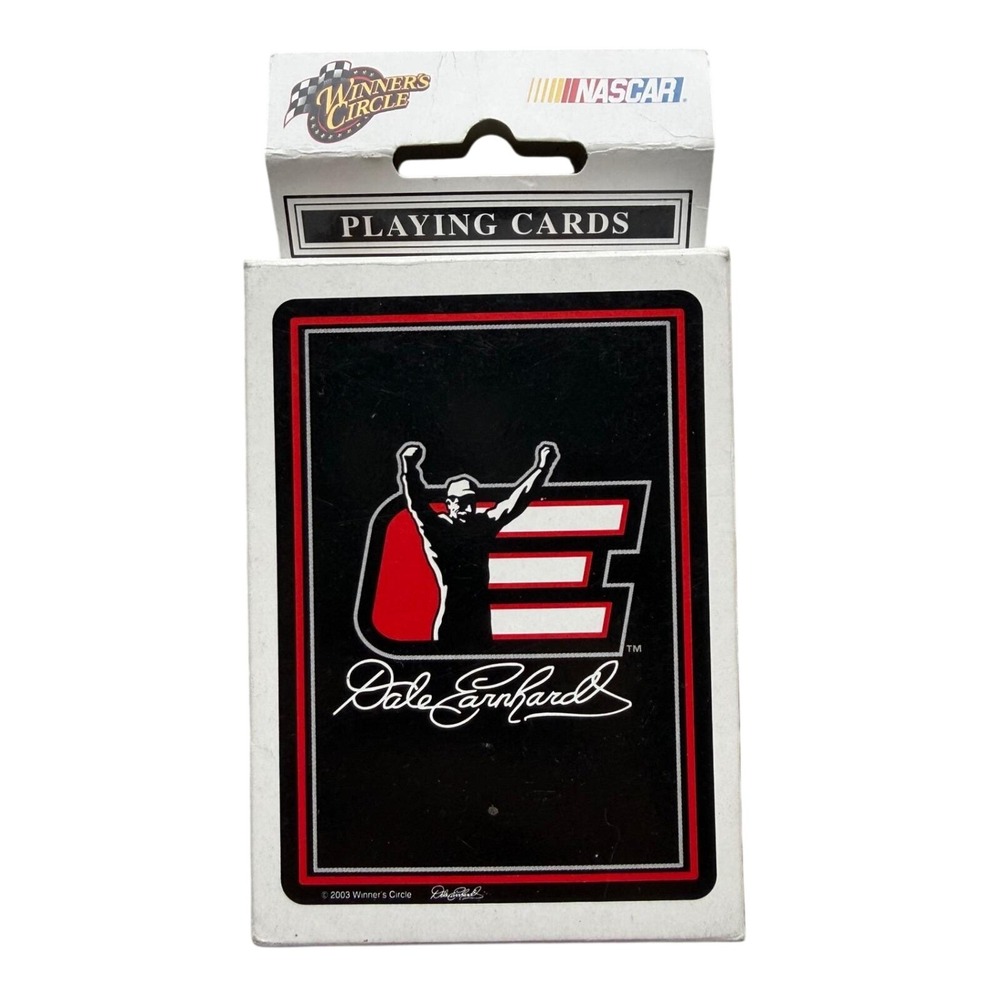 Vintage 2003 NASCAR Dale Earnhardt Playing Cards Winners Circle Complete Deck